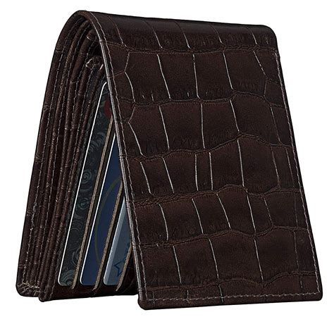 genuine leather men's wallets.